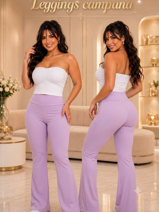 LEGGINS BOTA CAMPANA SUPLEX PREMIUM🌸